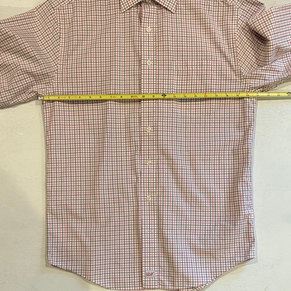 Vineyard Vines Pink and Green Plaid Shirt - Picture 3 of 5